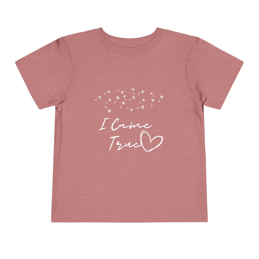 Coordinating "I Came True" Toddler Heart Shirt | Valentines Mom & Me matching shirts