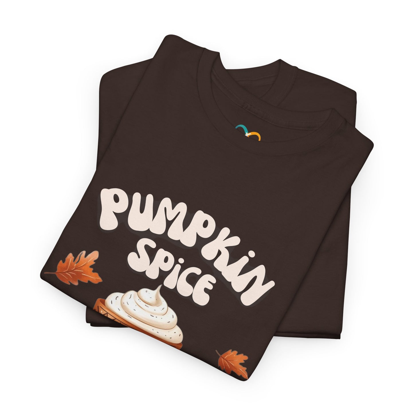 Pumpkin Spice y Todo Nice Unisex Heavy Cotton Tee, Autumn Shirt, Fall Apparel, Holiday Gift, Cozy Layering, Halloween T-Shirt