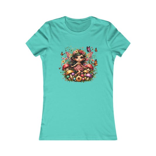 Whimsical Fairy Garden Tee for Nature Lovers - Bella+Canvas 6004