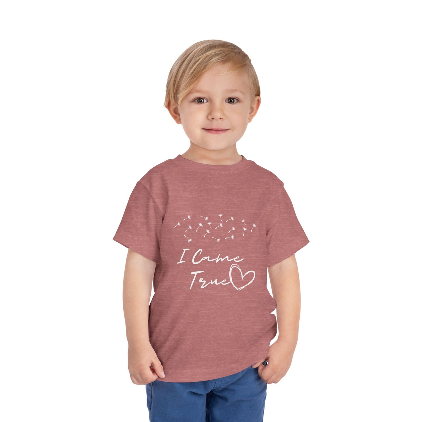 Coordinating "I Came True" Toddler Heart Shirt | Valentines Mom & Me matching shirts