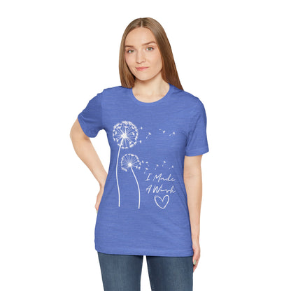 Mom & Me Valentine T-Shirt — Matching “I Made a Wish, I Came True” Dandelion Tee