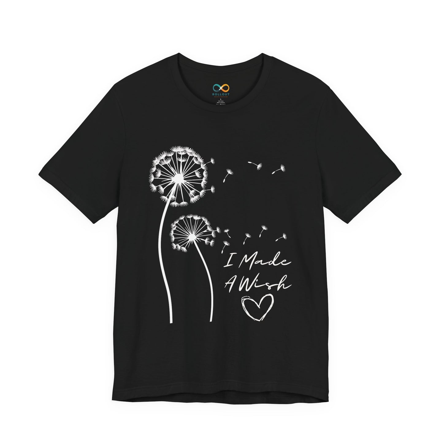 Mom & Me Valentine T-Shirt — Matching “I Made a Wish, I Came True” Dandelion Tee