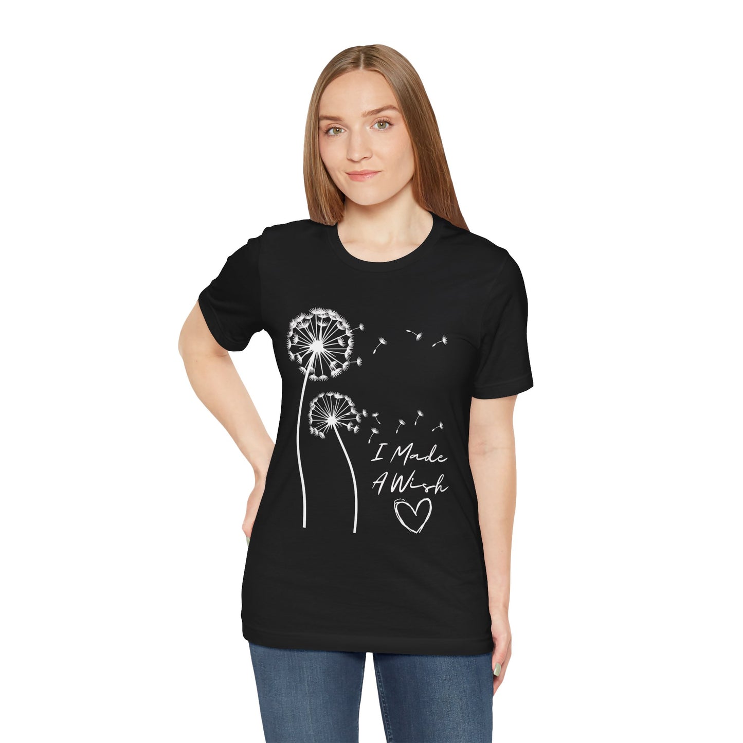 Mom & Me Valentine T-Shirt — Matching “I Made a Wish, I Came True” Dandelion Tee