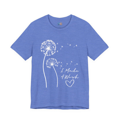 Mom & Me Valentine T-Shirt — Matching “I Made a Wish, I Came True” Dandelion Tee