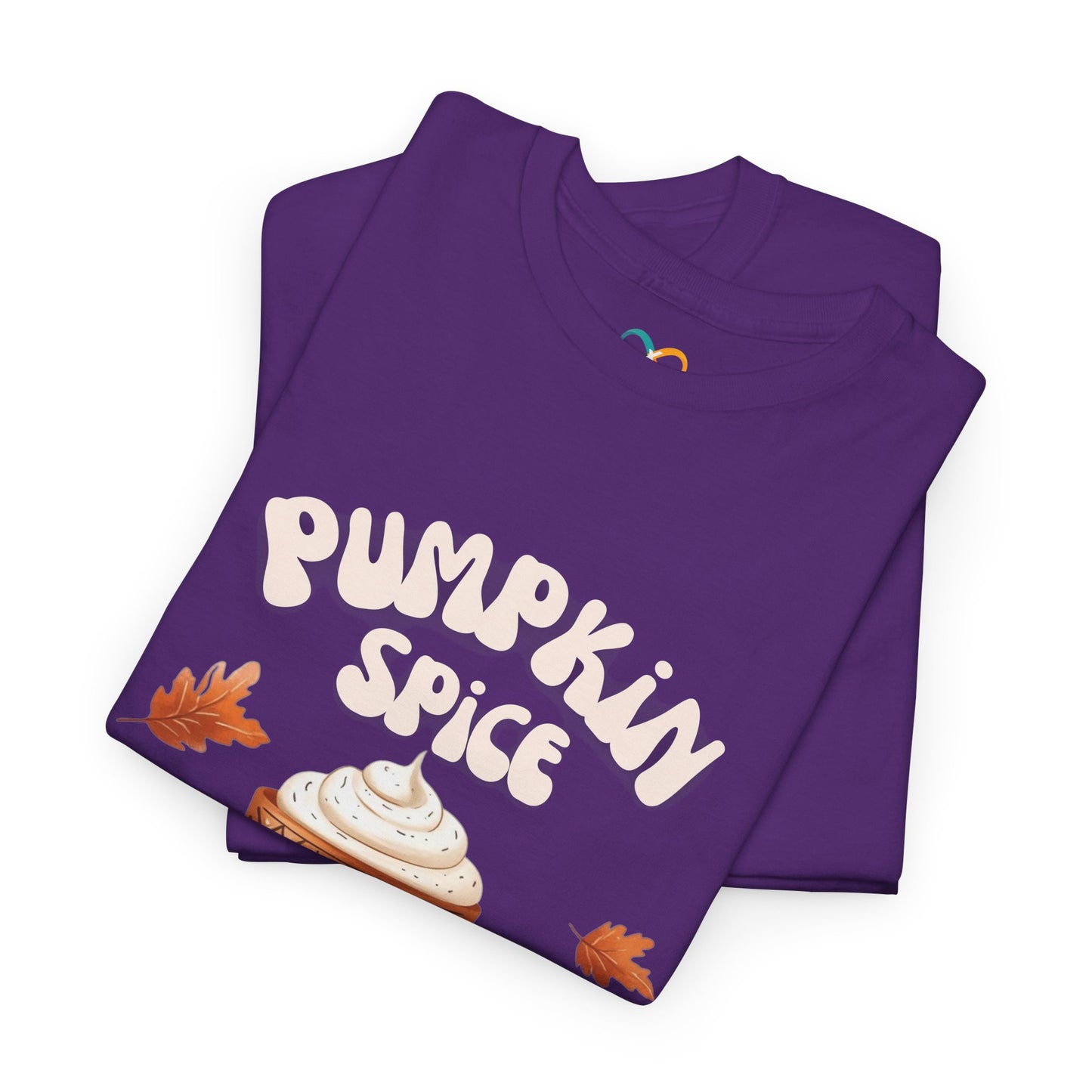 Pumpkin Spice y Todo Nice Unisex Heavy Cotton Tee, Autumn Shirt, Fall Apparel, Holiday Gift, Cozy Layering, Halloween T-Shirt