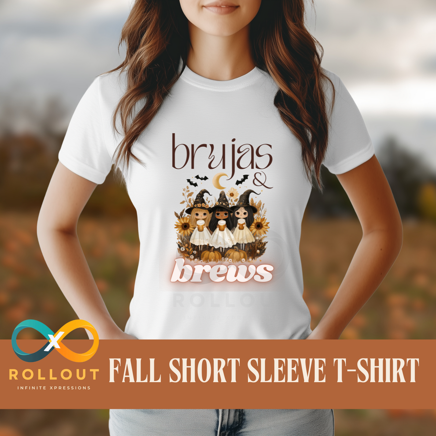 Brujas and Brews Fall Shirt - Boyfriend Tee
