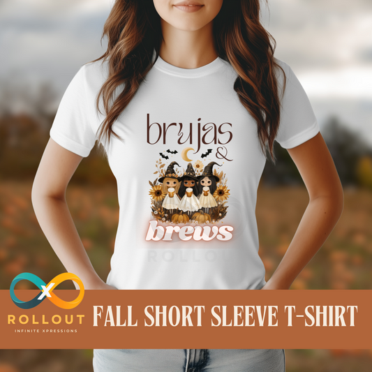 Brujas and Brews Fall Shirt - Boyfriend Tee