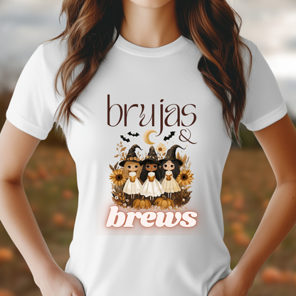 Brujas and Brews Fall Shirt - Boyfriend Tee