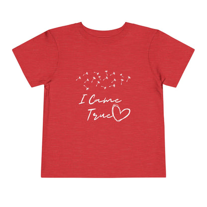 Coordinating "I Came True" Toddler Heart Shirt | Valentines Mom & Me matching shirts