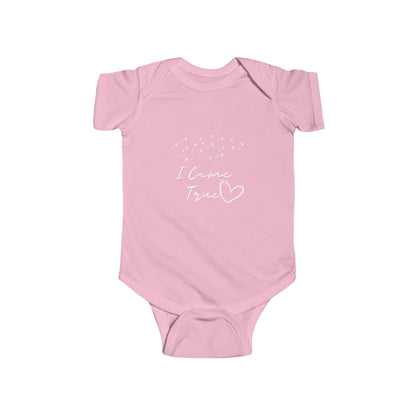 Infant Bodysuit "I Came True" Dandelion Onesie