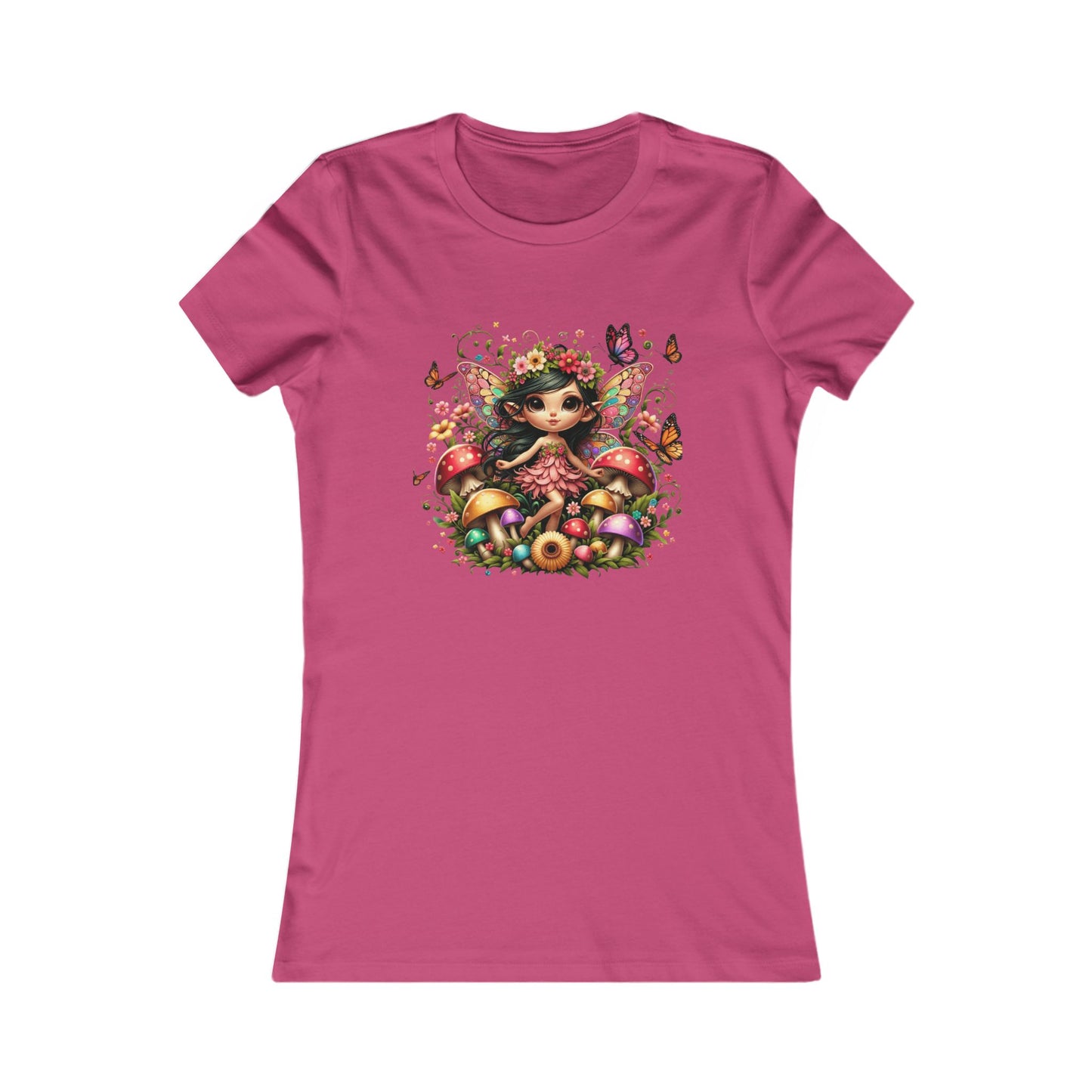 Whimsical Fairy Garden Tee for Nature Lovers - Bella+Canvas 6004