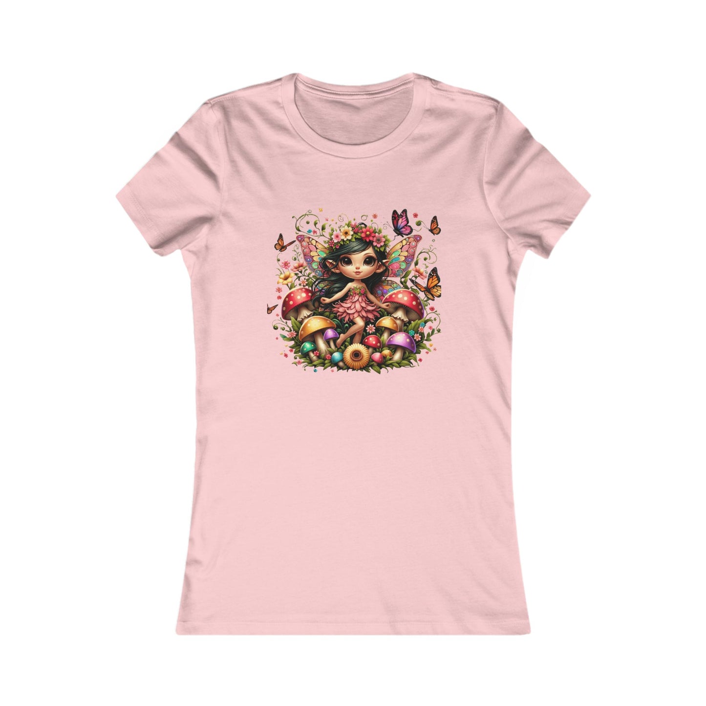 Whimsical Fairy Garden Tee for Nature Lovers - Bella+Canvas 6004